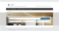 Desktop Screenshot of hausverwaltung-baum.com